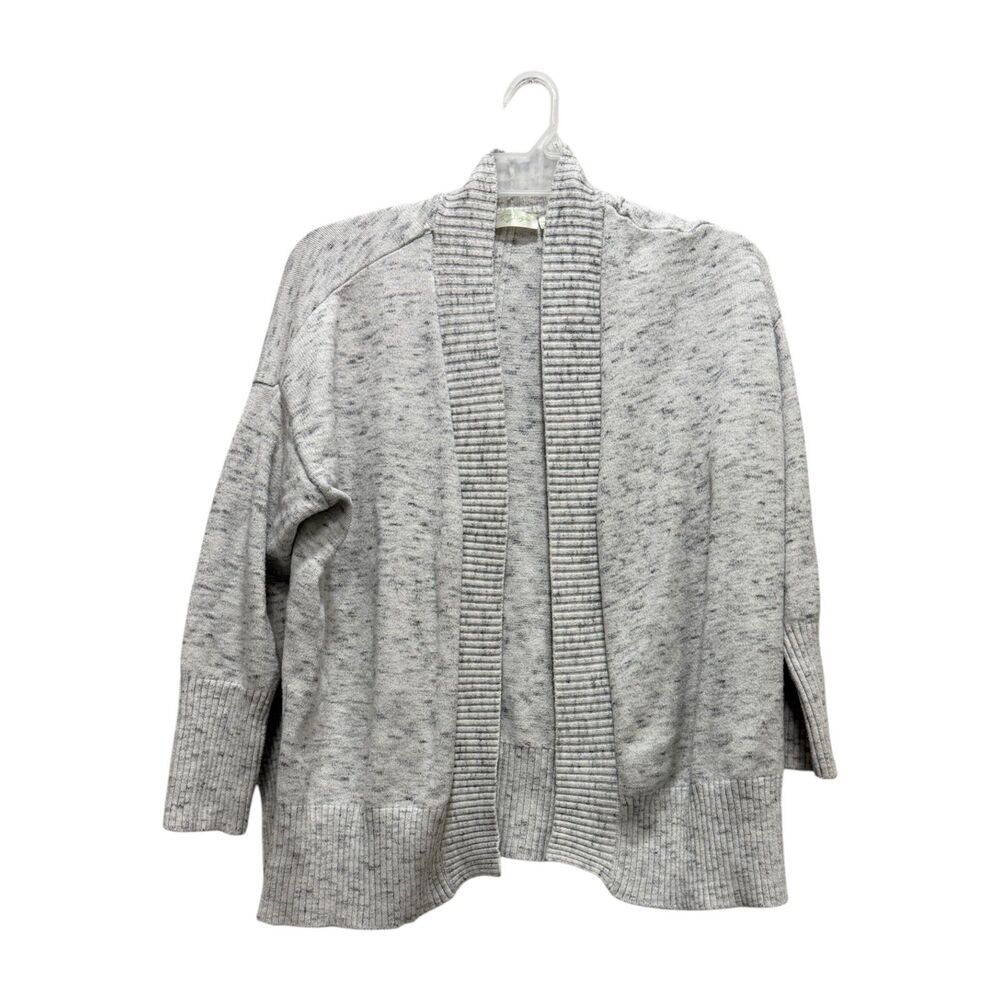 R D Style Womens Heather Gray Open Cardigan Size XL